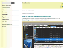 Tablet Screenshot of infogucker.de